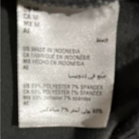 Charter Club Velour Zip-Up Hoodie Black Size M Soft Sift And Beautiful - Picture 8 of 8